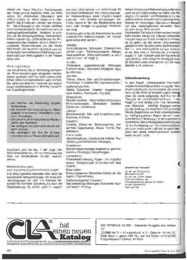 Vorschauseite 3: Herzwirksame Pharmaka