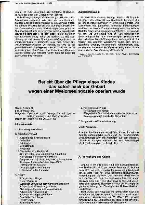 Vorschauseite 5: Angeborene Strangbildungen in der kindlichen Mundhöhle