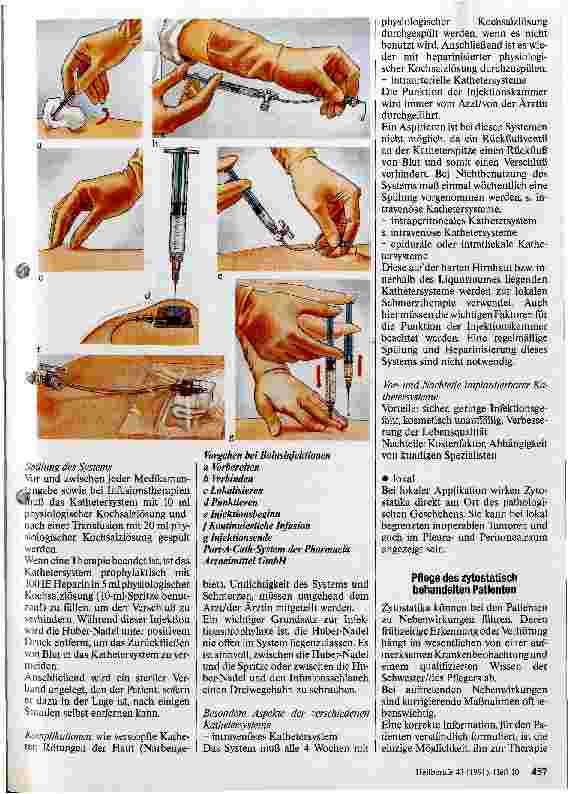 Vorschauseite 4: Krankenpflege bei Zytostatikatherapie