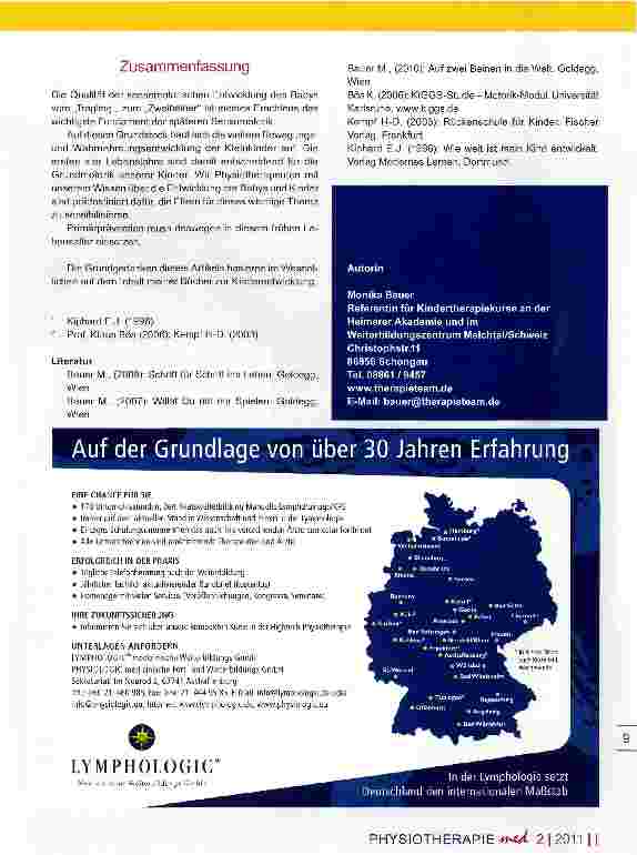 Vorschauseite 5: Primärprävention Förderung der Sensomotorik für die Kleinsten in der PT-Praxis