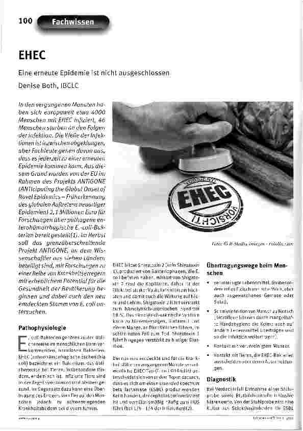 Vorschauseite 1: EHEC
