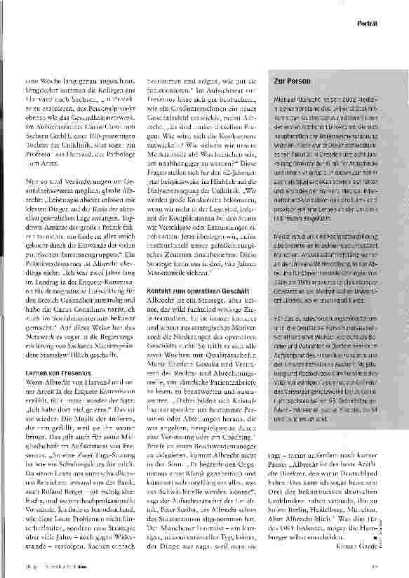 Vorschauseite 3: Michael Albrecht Ein Harvardianer aus Dresden