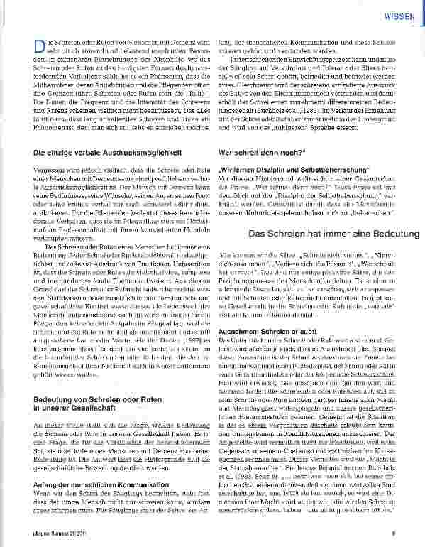 Vorschauseite 2: Der Schrei - Anfang der menschlichen Kommunikation