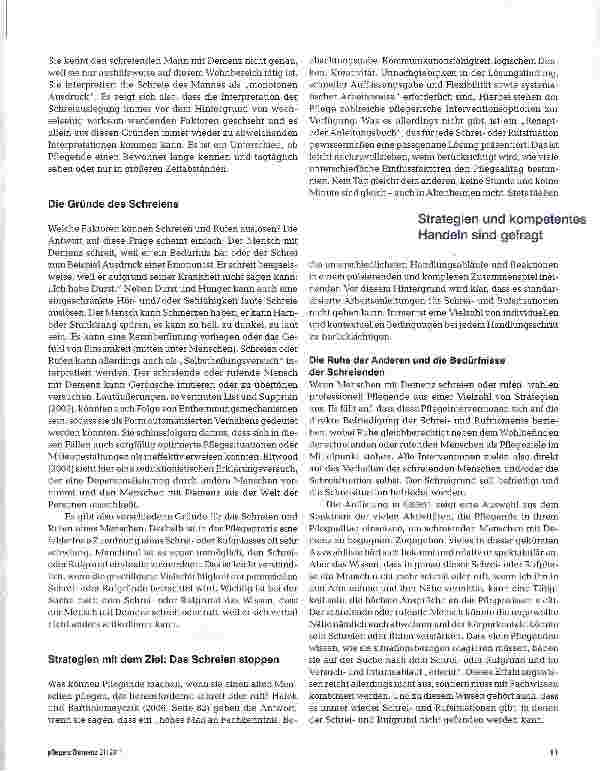 Vorschauseite 4: Der Schrei - Anfang der menschlichen Kommunikation