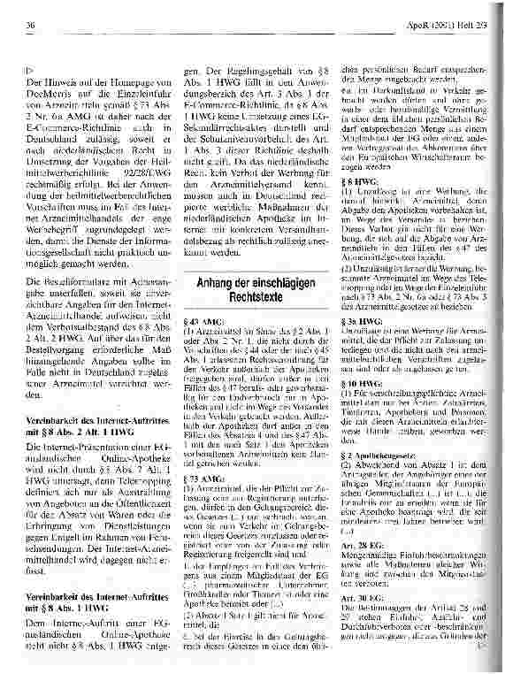 Vorschauseite 5: Rechtliche aspekte des Internet-Arzneimittelhandels