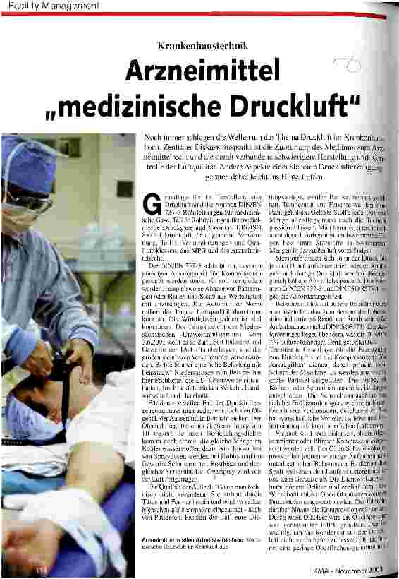Vorschauseite 1: Arzneimittel medizinische Druckluft