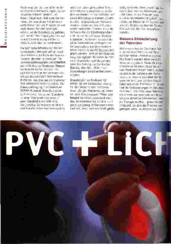 Vorschauseite 3: Virtuelle Konsile ballen Expertenwissen Telemedizin in der Tumorbehandlung spart kostbare Zeit