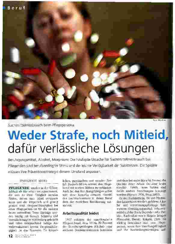 Vorschauseite 1: Weder Strafe, noch Mitleid, dafür verlässliche Lösungen