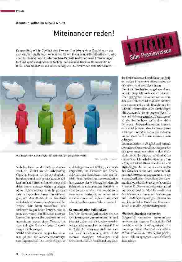 Vorschauseite 1: Miteinander reden!