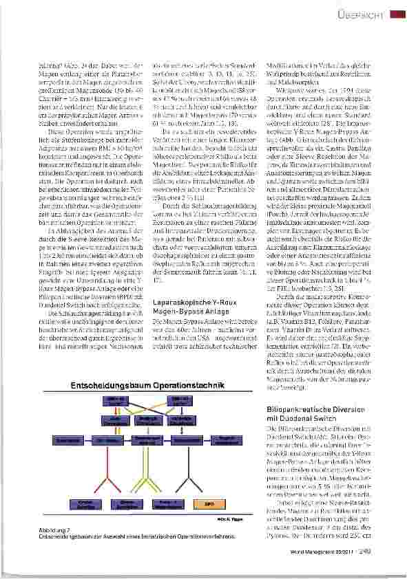 Vorschauseite 4: Übersicht über die chirurgischen Maßnahmen der Gewichtsreduktion beim adipösen Patienten - Differenzialindikation der Methoden