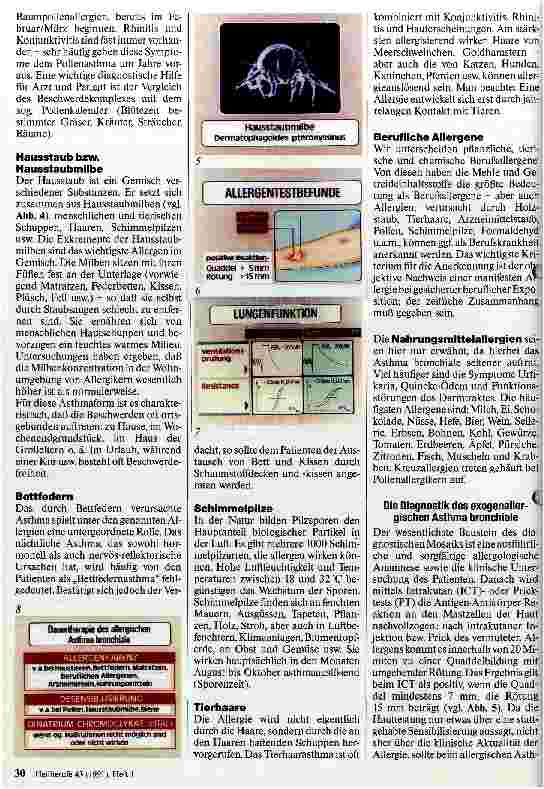 Vorschauseite 2: Das exogenallergische Asthma bronchiale