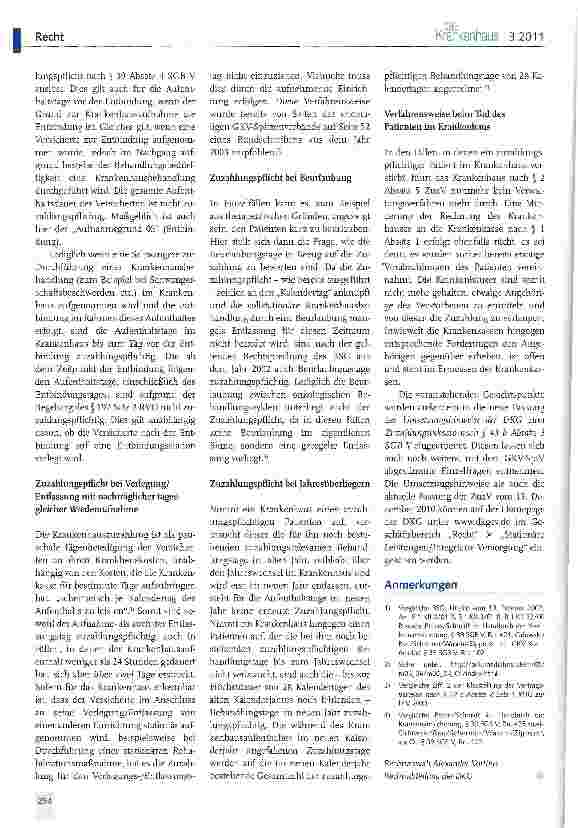 Vorschauseite 3: Neues vom Zuzahlungsinkasso