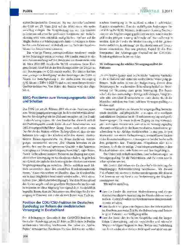Vorschauseite 2: Sicherstellung der ambulanten medizinischen Versorgung