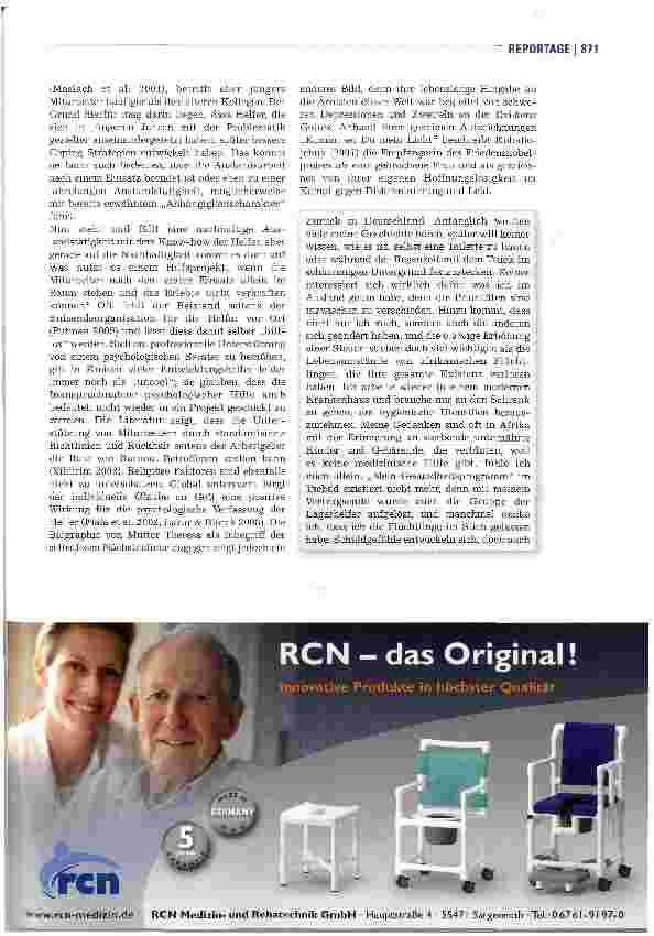 Vorschauseite 4: Als Krankenschwester in den humanitären Hilfseinsatz