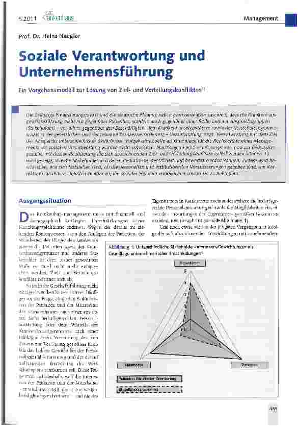 Vorschauseite 1: Soziale Verantwortung und Unternehmensführung