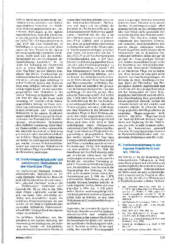 Vorschauseite 2: ReduFix ambulant Freiheitseinschränkende und -entziehende Maßnahmen in der häuslichen Pflege