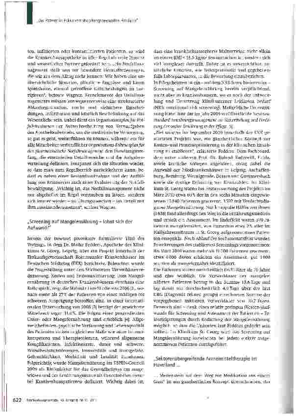 Vorschauseite 2: „Der Patient im Fokus verantwortungsbewussten Handelns. ..