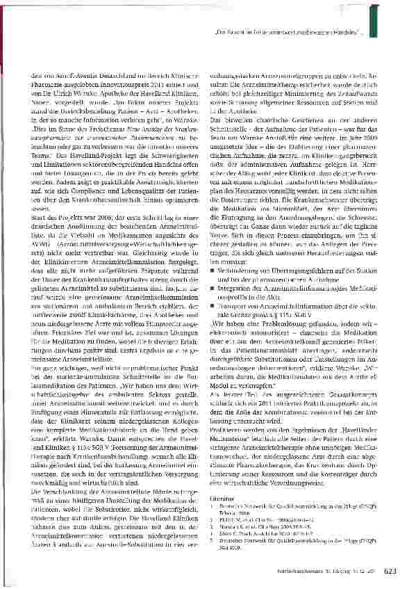 Vorschauseite 3: „Der Patient im Fokus verantwortungsbewussten Handelns. ..
