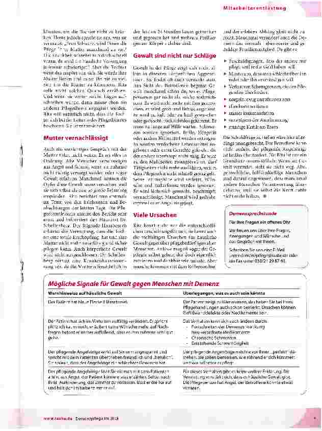 Vorschauseite 2: Vernachlässigung mit Folgen