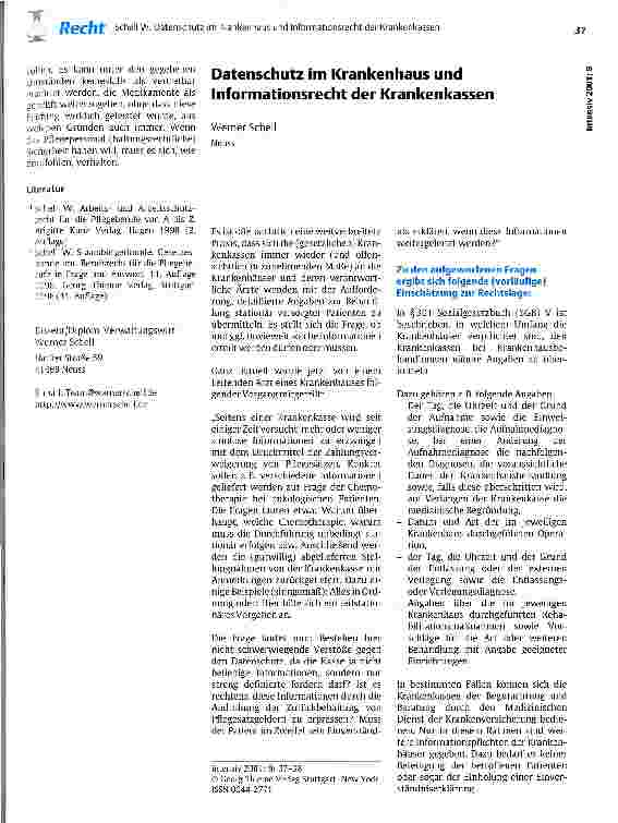 Vorschauseite 2: Die Dokumentation der Verabreichung von Medikamenten muss dem wahren Hergang entsprechen