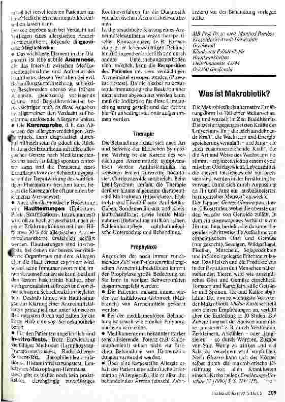 Vorschauseite 3: Allergisch verursachte Arzneimittelexantheme