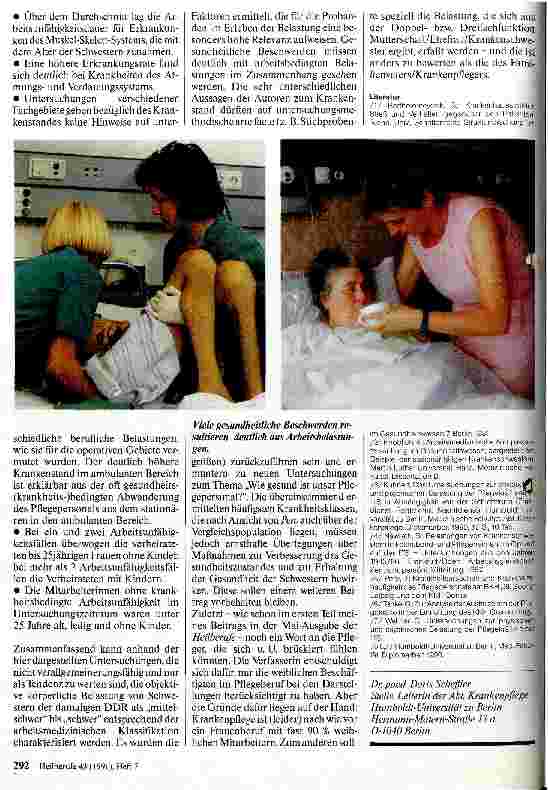 Vorschauseite 3: Die Krankenschwester im Spannungsfeld zwischen Wollen, Können und Müssen