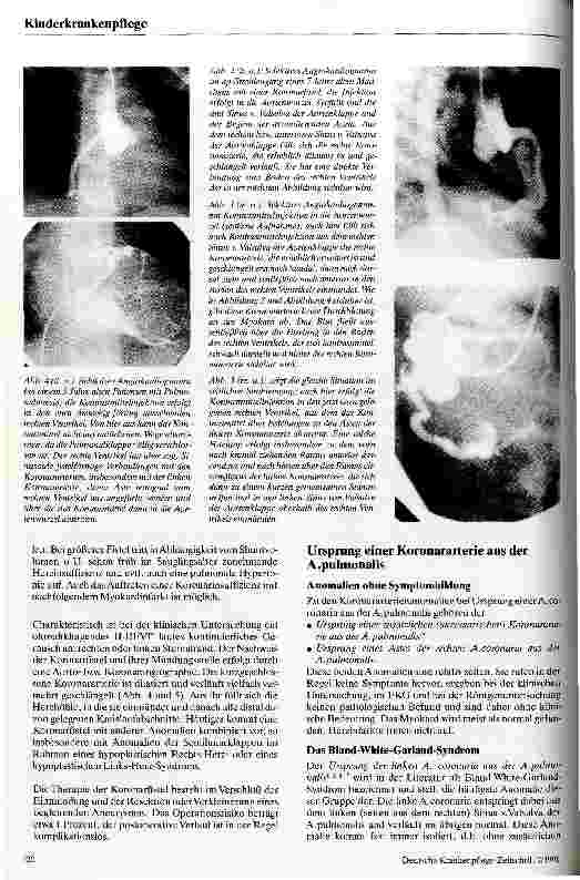 Vorschauseite 3: Angeborene Koronararterienanomalien