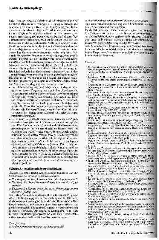 Vorschauseite 5: Angeborene Koronararterienanomalien