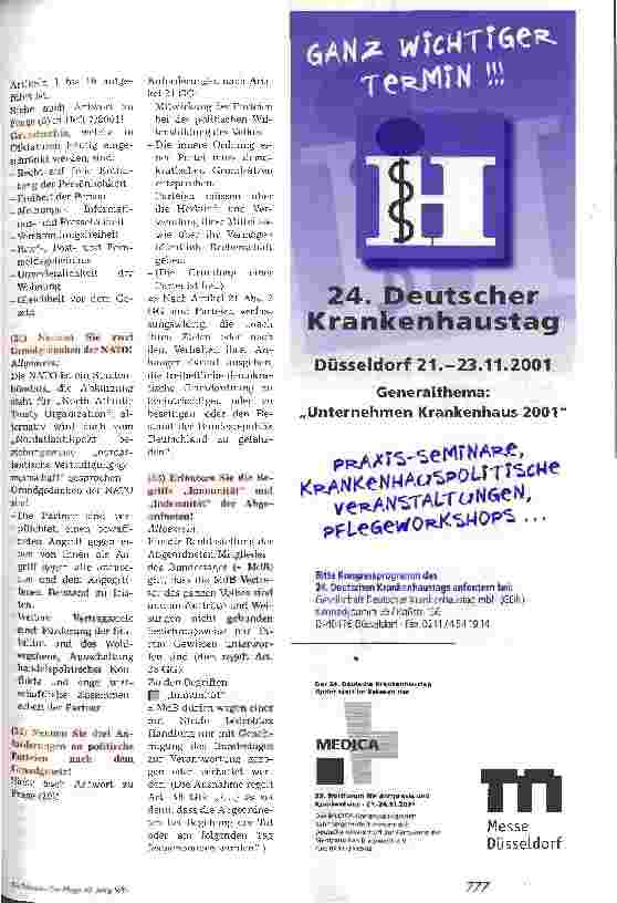 Vorschauseite 2: Was wird wohl abgefragt? 6. Teil: Staatsbürgerkunde