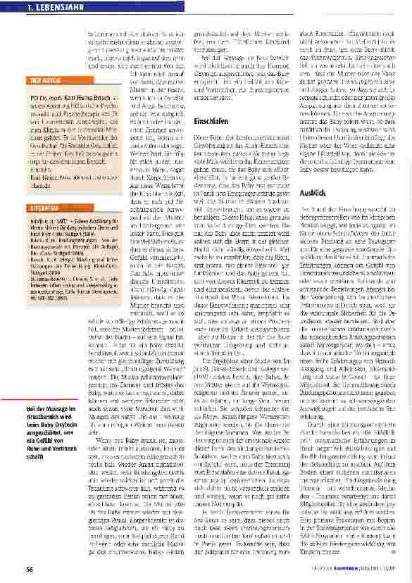 Vorschauseite 3: Einschlafen lernenSchlafen will gelernt sein.