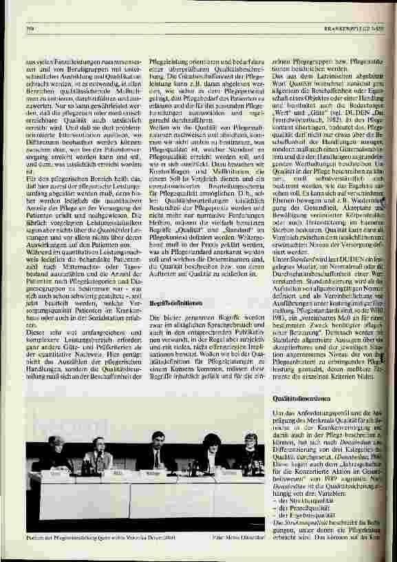 Vorschauseite 3: Pflegestandards - Wege zur Qualitätssicherung?