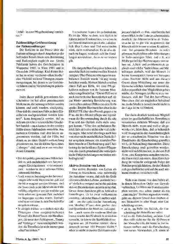 Vorschauseite 5: Gewalt in der Pflege