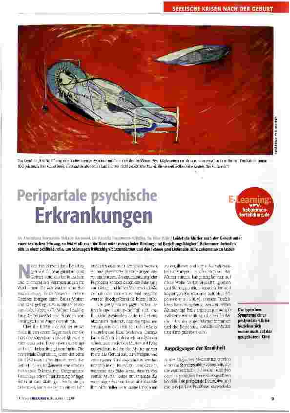 Vorschauseite 1: Peripartale psychische Erkrankungen