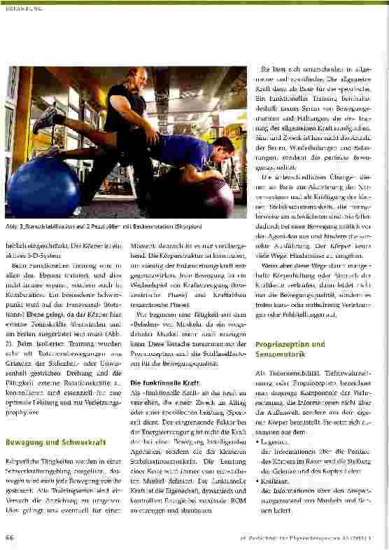 Vorschauseite 3: Funktionelles Training - Functional TrainingKoordination versus Kraft