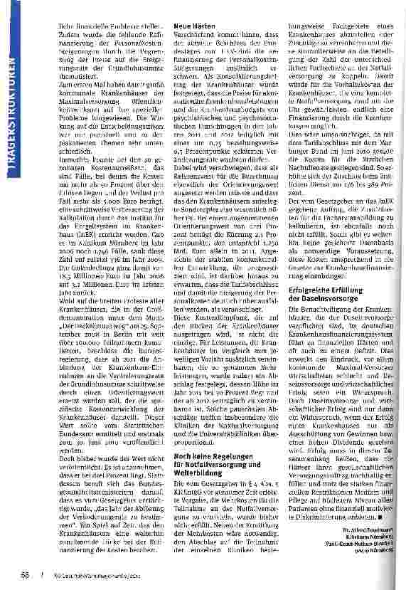 Vorschauseite 3: Daseinsvorsorge und wirtschaftlicher ErfolgEin Widerspruch?