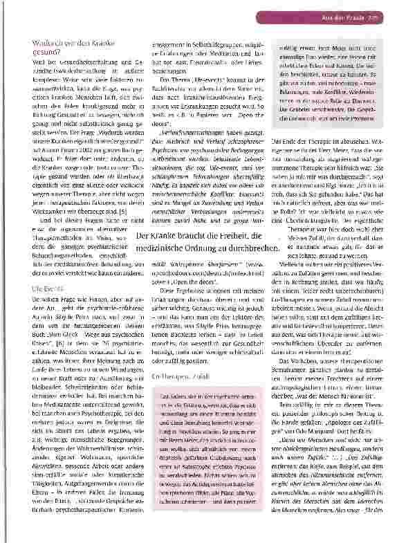 Vorschauseite 4: Krankheitsverständnis und medikamentöse Behandlung - Chancen und Risiken