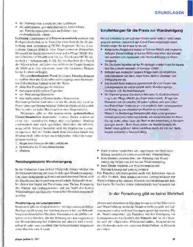 Vorschauseite 2: Forschungsergebnisse in der Praxis nutzen