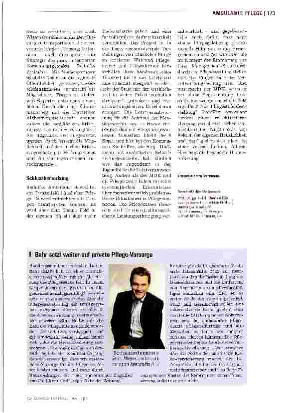 Vorschauseite 4: Wie Fixierungen im häuslichen Bereich reduziert werden können