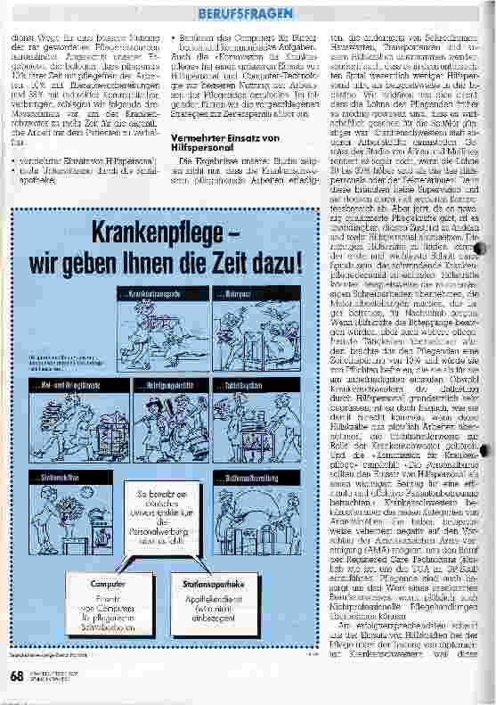 Vorschauseite 5: Wozu verwenden Pflegende ihre Zeit?