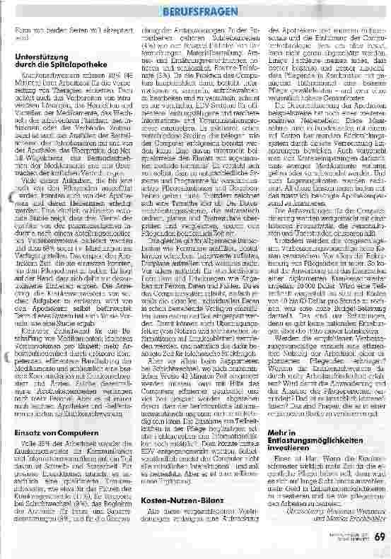 Vorschauseite 6: Wozu verwenden Pflegende ihre Zeit?