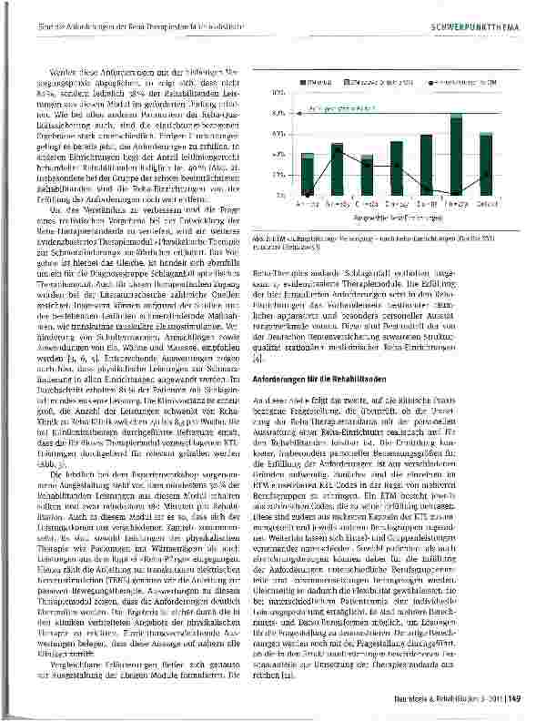 Vorschauseite 3: Sind die Anforderungen der Reha Therapiestandards realistisch?