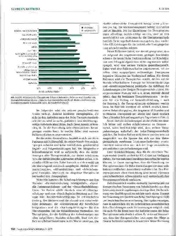 Vorschauseite 4: Sind die Anforderungen der Reha Therapiestandards realistisch?