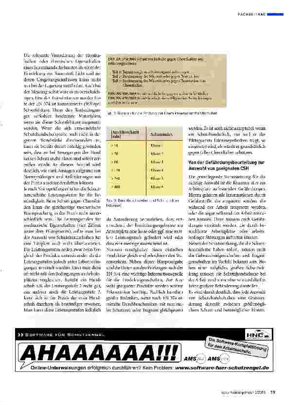 Vorschauseite 4: Handschutz Im Visier