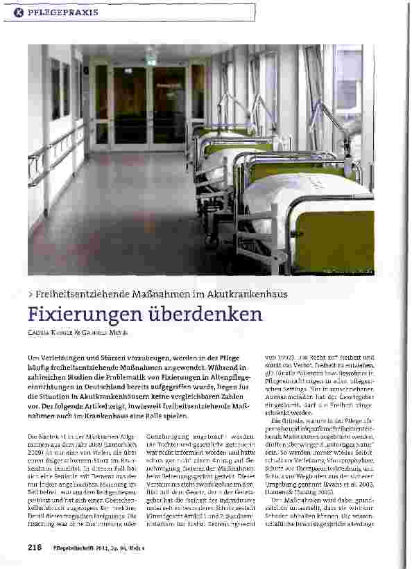Vorschauseite 1: Fixierungen überdenken