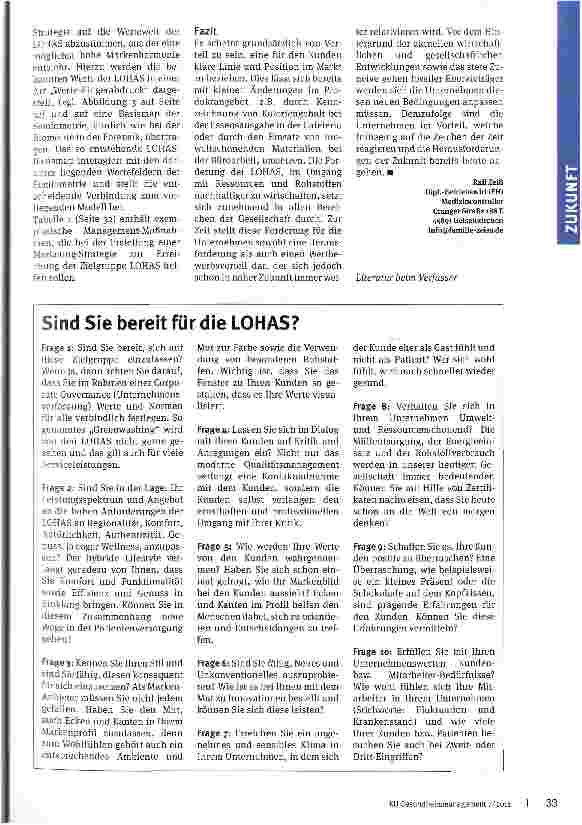 Vorschauseite 5: LOHAS