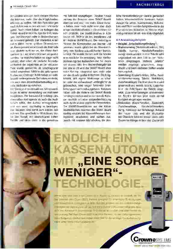 Vorschauseite 4: SMART-Boards in Bibliotheken