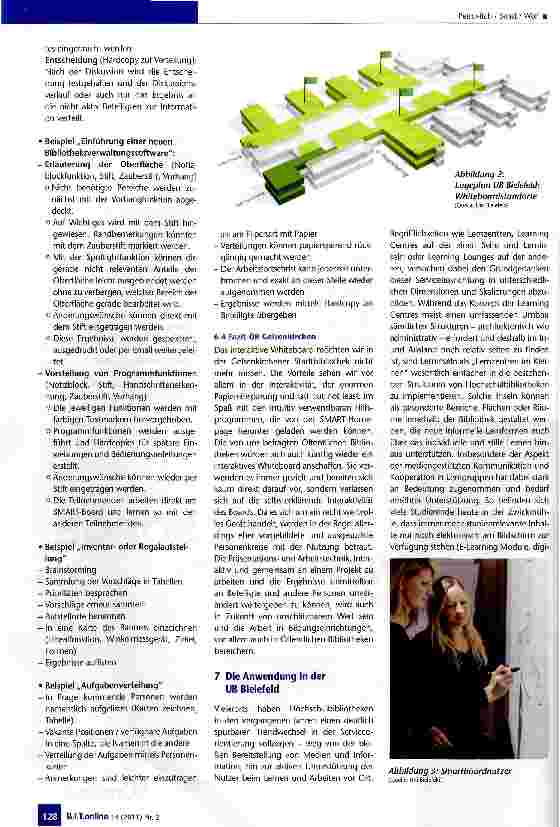 Vorschauseite 5: SMART-Boards in Bibliotheken