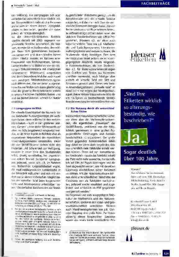 Vorschauseite 6: SMART-Boards in Bibliotheken