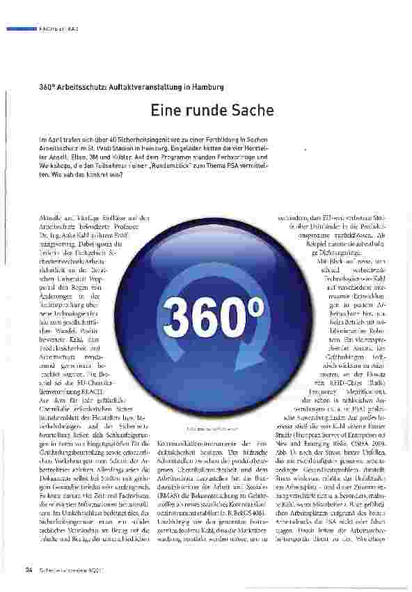 Vorschauseite 1: Eine runde Sache