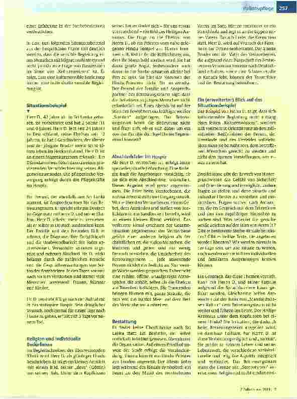 Vorschauseite 2: Palliative Care im Kontext kulturell-religiöser Vielfalt